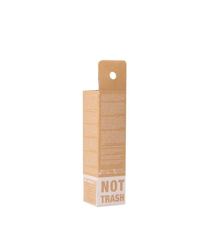 Natural Pleasure Eco-Friendly Power: 14cm Biodegradable Vibrator for Natural Joy