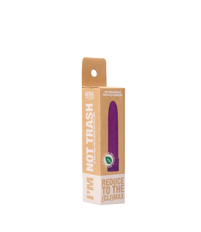 Natural Pleasure Eco-Friendly Biodegradable Vibrator 14cm – Natural Pleasure Awaits!