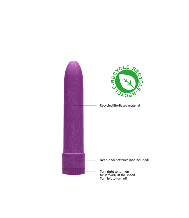 Natural Pleasure Eco-Friendly Biodegradable Vibrator 14cm – Natural Pleasure Awaits!