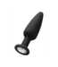 Ouch! Conische Buttplug Met Diamanten Afwerking En Flexibele Nek – 11,4 cm