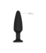 Ouch! Kegelförmiger Diamanten-Buttplug 11,4 cm – Stilvolle Stimulation und Komfort