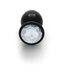 Ouch! Stylish Gunmetal Gemstone Butt Plug - 9.3 cm for Sensational Pleasure