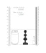 Ouch! Siliconen Buttplug Met Diamantbasis En Beads 11,4 cm – Ouch! by Shots