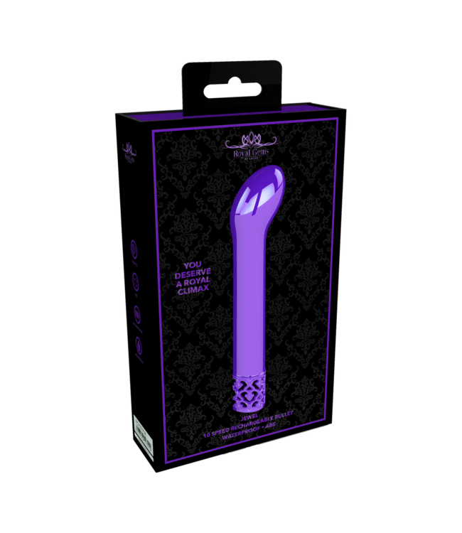 Royal Gems Royal Gems F-1 G-Spot Vibrator Met Metalen Design En Oplaadbare Motor
