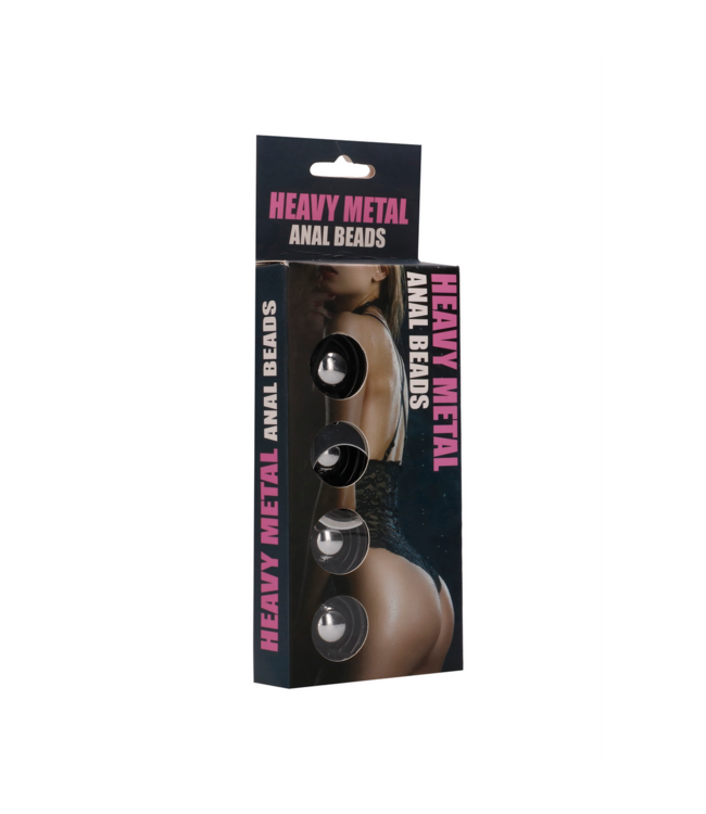 Seven Creations Intensive beschwerte Analkugeln 34,5 cm – Optimale Kontrolle für alle
