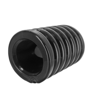 XR Brands Schwarzer Spiral Ball Stretcher – Bequeme Dehnung für intensives Vergnügen