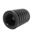 XR Brands Flexibele Spiraal Ball Stretcher Van Thermoplastisch Elastomeer Zwart