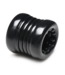 XR Brands Stacked Ball Stretcher Zwart - Comfortabele Veilige TPE Ballenring