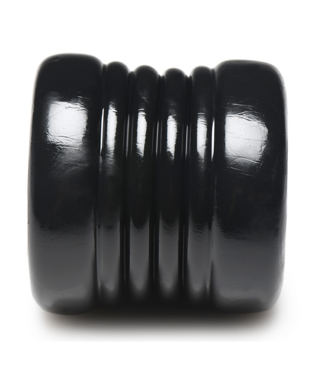 XR Brands Black Ball Stack Stretcher - Comfortable, Safe & Phthalate-Free Pleasure