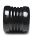 XR Brands Stacked Ball Stretcher Zwart - Comfortabele Veilige TPE Ballenring