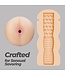 Crushious Fappucino Hot Buns Purple Anal Masturbator Cup - Ultimate Pleasure