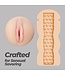 Crushious Fappucino Creamy Puss Green - Realistic Vaginal Masturbator Cup