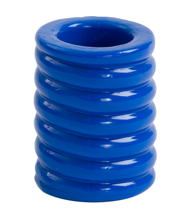 Doc Johnson TitanMen Robust Cock Cage - Safe TPE, Stretchy & Ribbed Pleasure