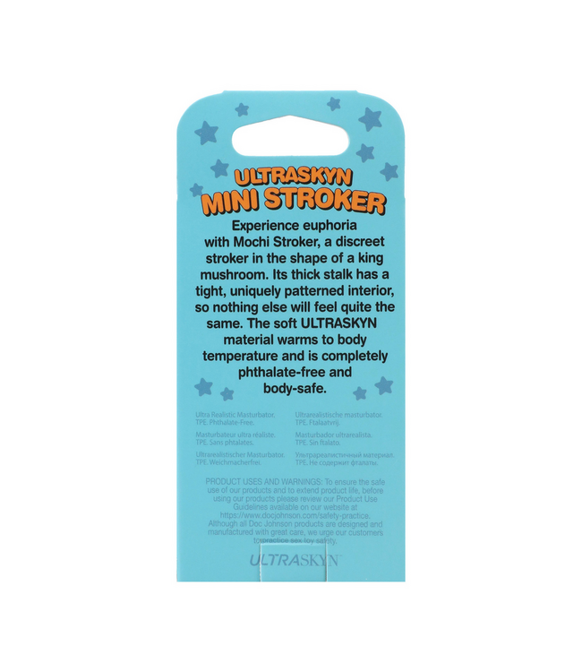 Doc Johnson Ultimate Purple Mushroom Stroker | ULTRASKYN Mini Pleasure Tool
