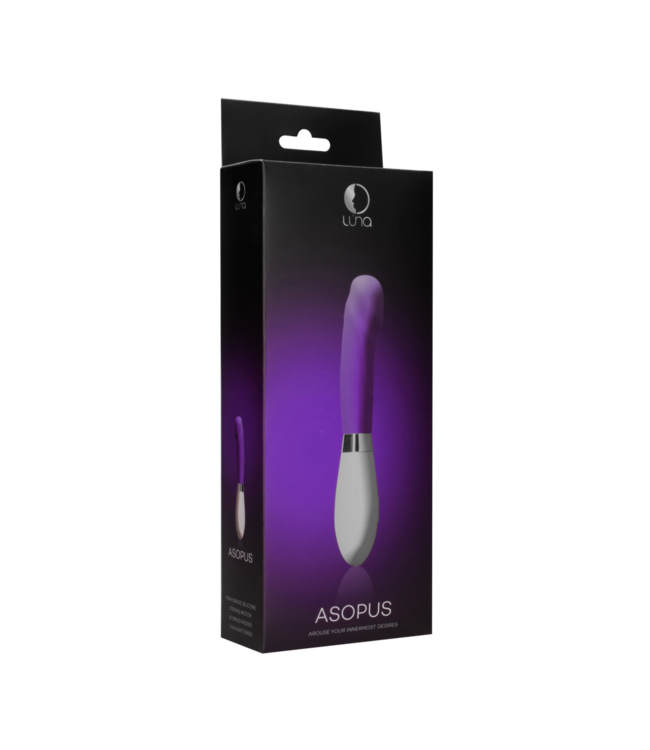 Luna by Shots Luna Stille Vibrator Paars Met 10 Snelheden En Hoogwaardig Silicone