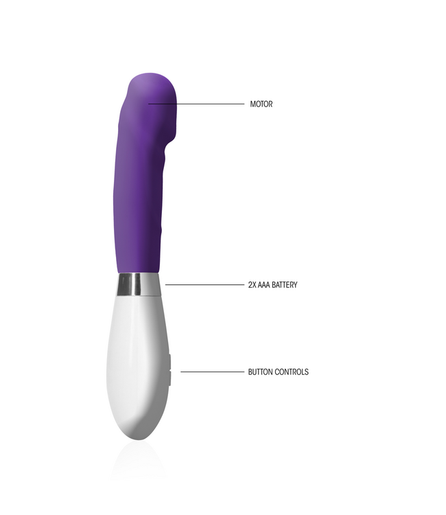Luna by Shots Luna Stille Vibrator Paars Met 10 Snelheden En Hoogwaardig Silicone