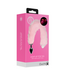 Ouch! LED Vossenstaart Met Metalen Buttplug 8,2 cm Roze Voor Beginners En Gevorderden