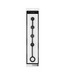Ouch! Discreet Silicone Anal Beads – Small Black for Ultimate Pleasure