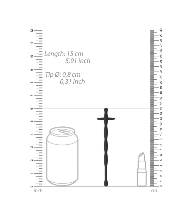 Ouch! Exciting Silicone Cock Pin 0.3/8 mm for Safe Urethral Stimulation