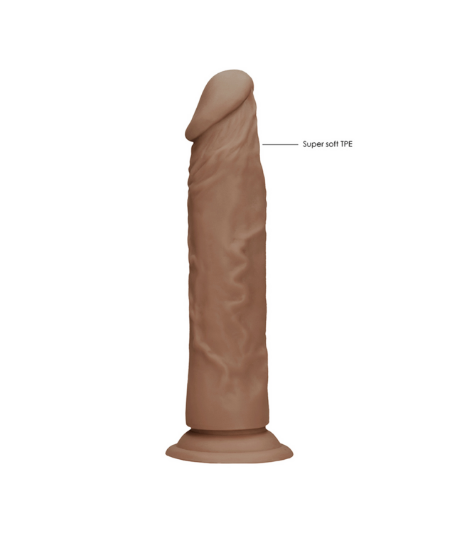 RealRock Realistische Dildo 17 cm Met Zuignap - Zacht Ftalatenvrij TPE