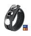 Red Leather Leren Verstelbare Cockring Zwart Met Metalen Drukknopen – 30-55 mm