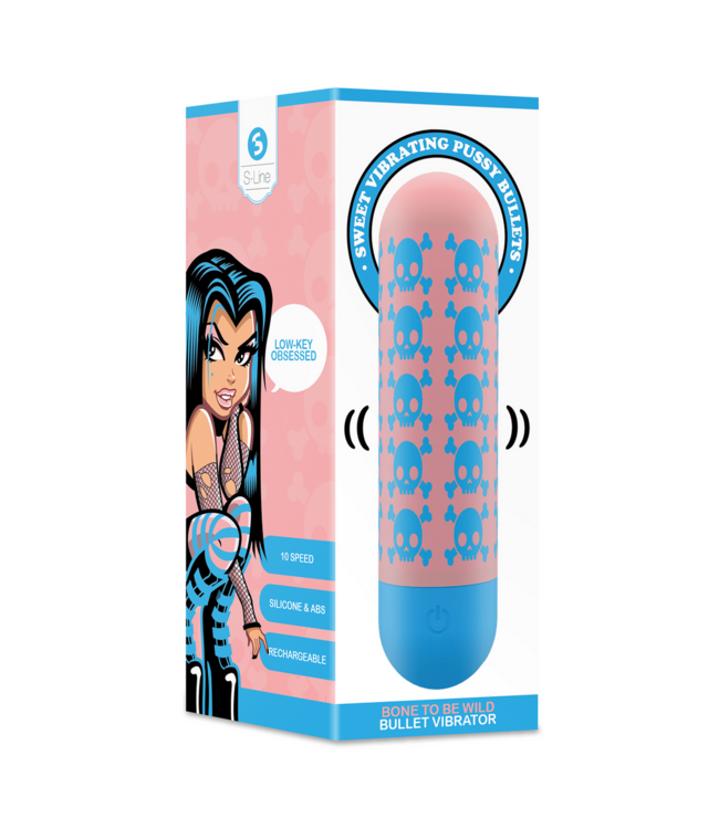 S-Line by Shots S-Line Bullet Vibrator Roze – Compacte Oplaadbare Vibrator Met 10 Modi