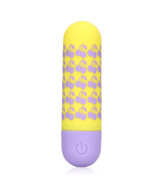S-Line by Shots I Cherryish You Yellow Bullet Vibrator - Powerful 10 Speed Pleasure