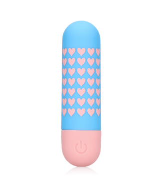 S-Line by Shots Heart to Get Bullet Vibrator – Compact 10-Speed Deep Pleasure Toy