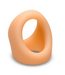 Curve Toys Nude Silicone Cock and Ball Ring for Ultimate Comfort and Stimulation