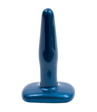 Doc Johnson Doc Johnson 4 Pretty Ends Small Butt Plug 11,2 cm Middernacht Blauw Veilig