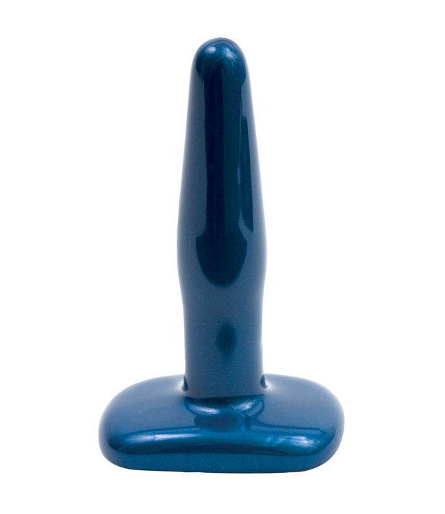 Doc Johnson Doc Johnson 4 Pretty Ends Small Butt Plug 11,2 cm Middernacht Blauw Veilig