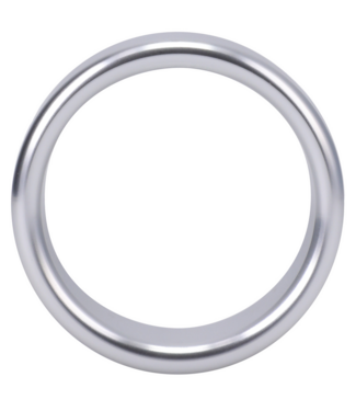 Doc Johnson Lightweight Brushed Alloy Cock Ring – Durable Comfort for Peak Performance