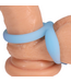 Doc Johnson Comfort Dual Enhancer Cockring Met Clit Stimulator En Testikelstretch