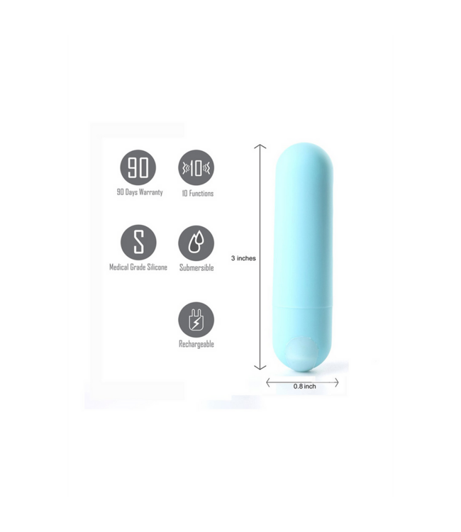 Maiatoys Jessi Mini Bullet Vibrator – Diskret, leistungsstark & 10 Funktionen