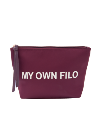 My Own Filo Lila Filo Etui – Eleganter Kulturbeutel für stilvolle Aufbewahrung