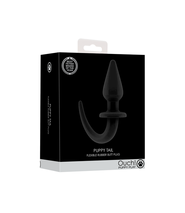 Ouch! Flexible 27 cm Rubber Butt Plug – Safe, Comfortable, & Easy to Use