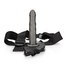 Ouch! Hohl-Strap-On 15,2 cm Gunmetal – Bequem, stilvoll & aufregend