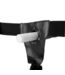 Ouch! Gebogen Hollow Strap-On 20,6 cm Met Verstelbare Heupband Metallic Blauw