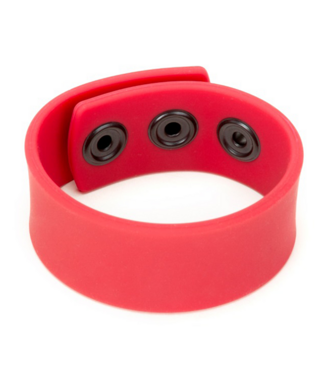 Prowler Red Prowler RED Silicone Cock Strap Met Drukknopen Voor Comfortabele Pasvorm