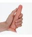RealRock RealRock Dildo 15,5 cm - Schlanker, gebogener Dildo mit Saugnapf