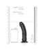 RealRock Gebogen Realistische RealRock Dildo Met Zuignap Voor G-Spot Stimulatie