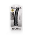RealRock Slim Realistic 18cm Dildo - Suction Cup, G-Spot Curved, Black