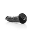 RealRock Realistische Slanke Dildo 18 cm Met Zuignap En G-Spot Curve Zwart