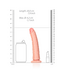 RealRock RealRock G-Spot Dildo 18 cm Met Zuignap Slank En Realistisch
