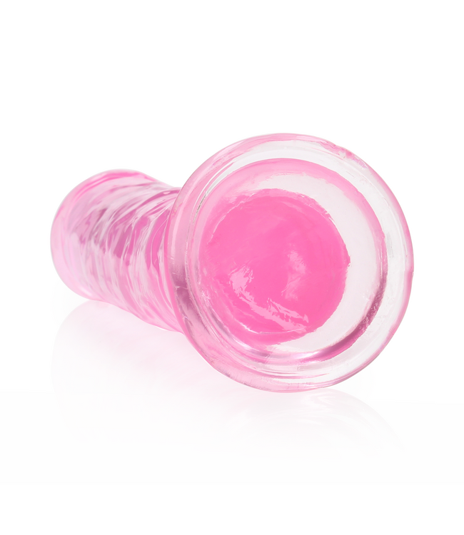 RealRock Crystal Clear Realistische Dildo 22 cm Met Zuignap Voor Anale En Vaginale Stimulatie