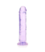 RealRock RealRock Crystal Clear Dildo 22cm - Body-Safe & Suction Cup Base