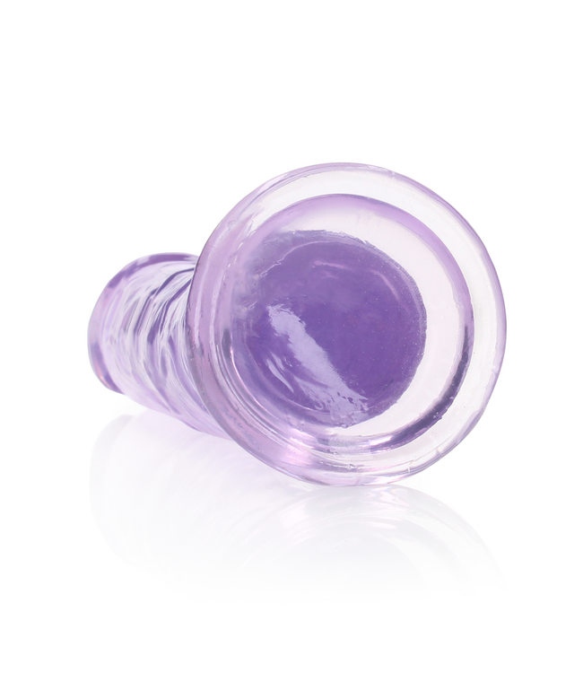 RealRock RealRock Dildo 22 cm mit Saugnapf – Transparent, körperverträglich, vielseitig