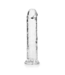 RealRock Clear Realistic Dildo with Suction Cup - 22 cm Body-Safe Pleasure