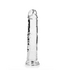 RealRock REALROCK TRANSPARENTER DILDO 22 CM MIT SAUGNAPF – PHTHALATFREI