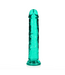 RealRock Turquoise Realistic Dildo with Suction Cup - 20 cm Pleasure Tool
